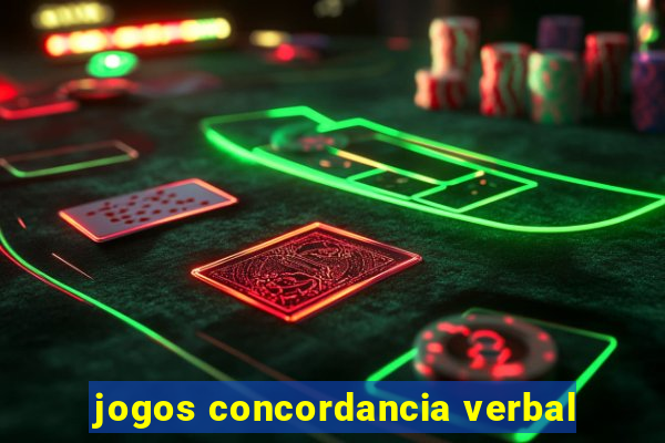 jogos concordancia verbal